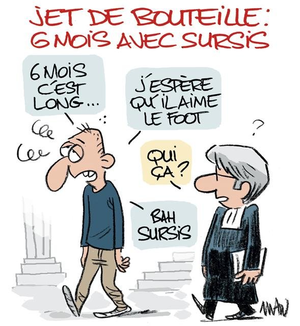 Dessin de presse : Sursis presse : Sursis