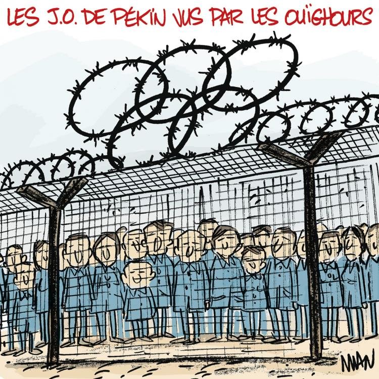 Dessin de presse : J.O. Pekin presse : J.O. Pekin