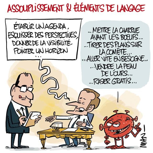 Dessin de presse : Assouplissement presse : Assouplissement