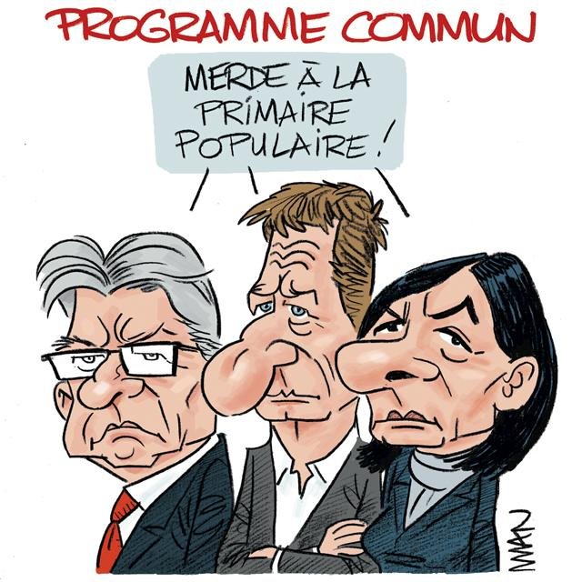 Dessin de presse : Programme commun presse : Programme commun