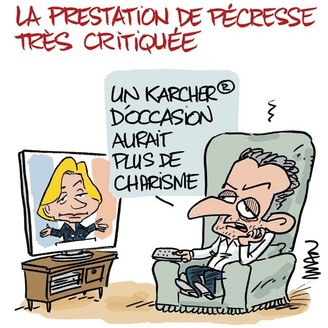 Dessin de presse : Charisme presse : Charisme