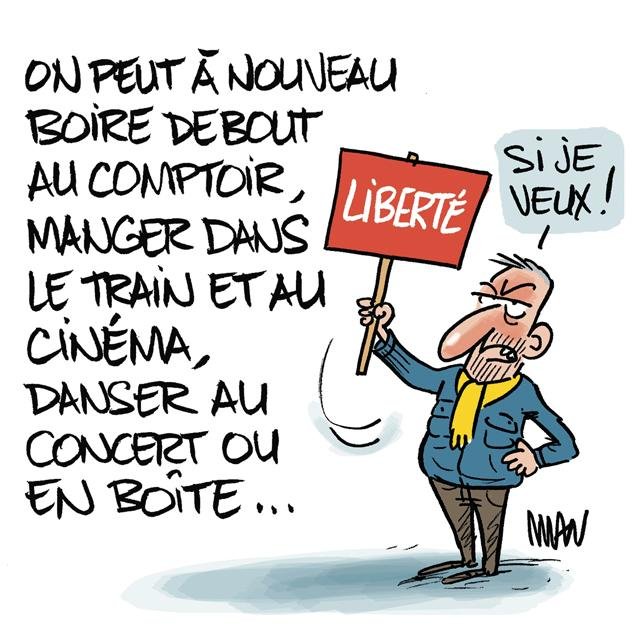 Dessin de presse : Si je veux presse : Si je veux