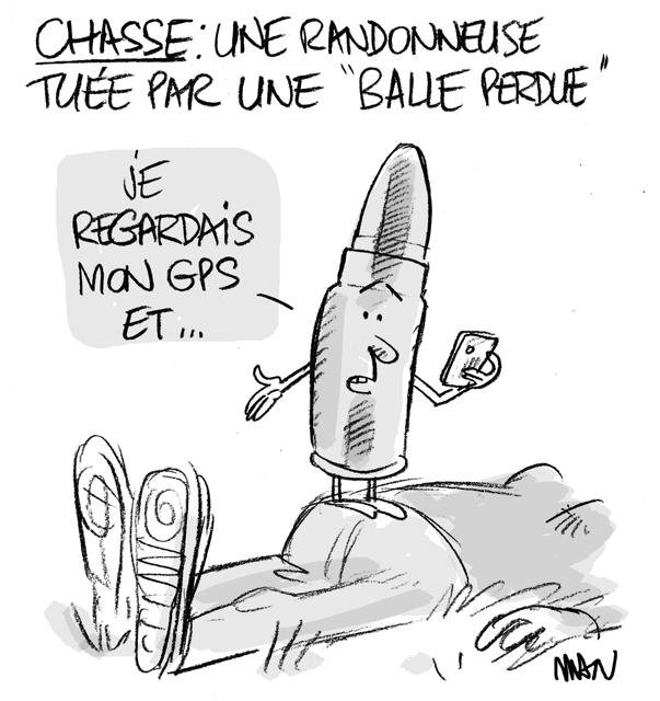 Dessin de presse : Balle perdue presse : Balle perdue