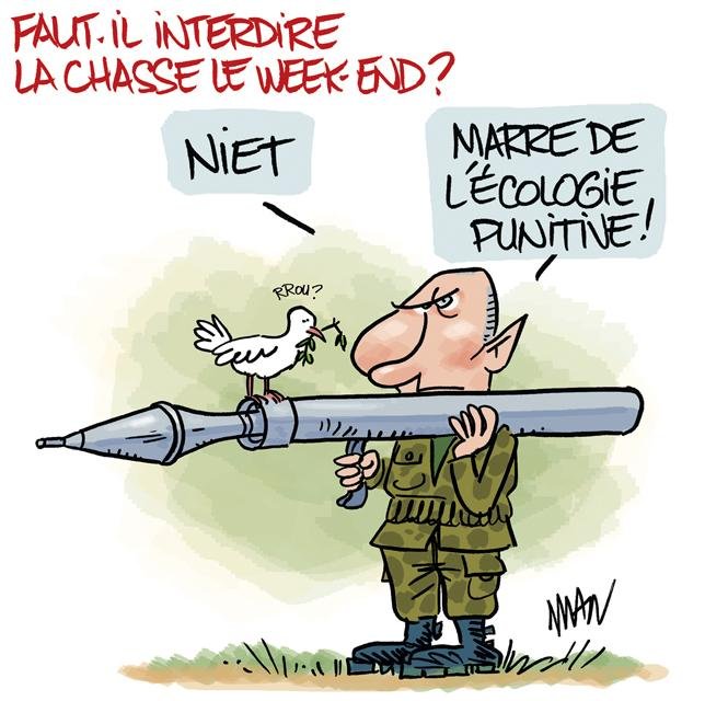Dessin de presse : Niet presse : Niet