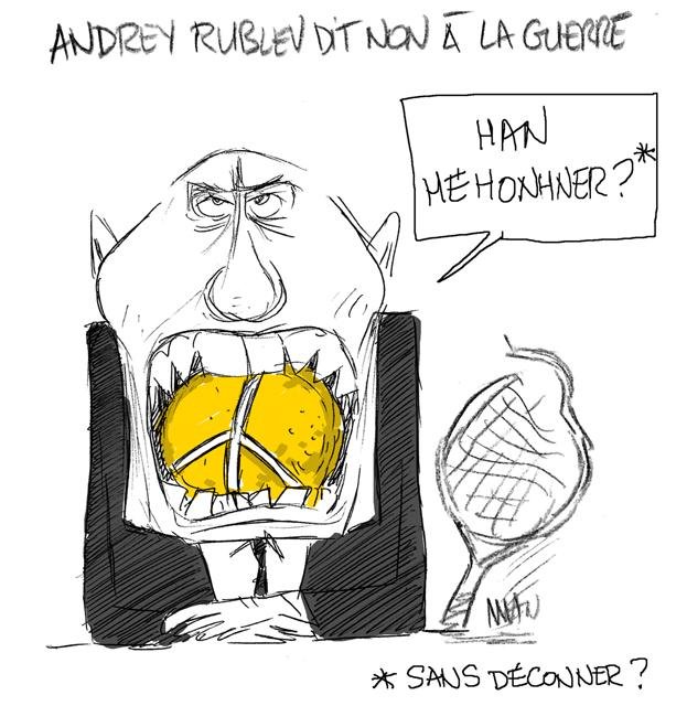 Dessin de presse : Rublev presse : Rublev