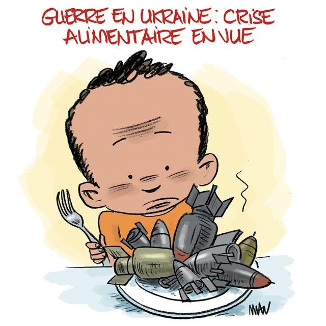 Dessin de presse : Crise alimentaire presse : Crise alimentaire
