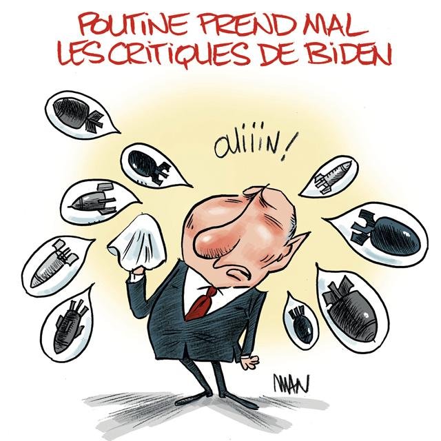 Dessin de presse : Criminel de guerre presse : Criminel de guerre