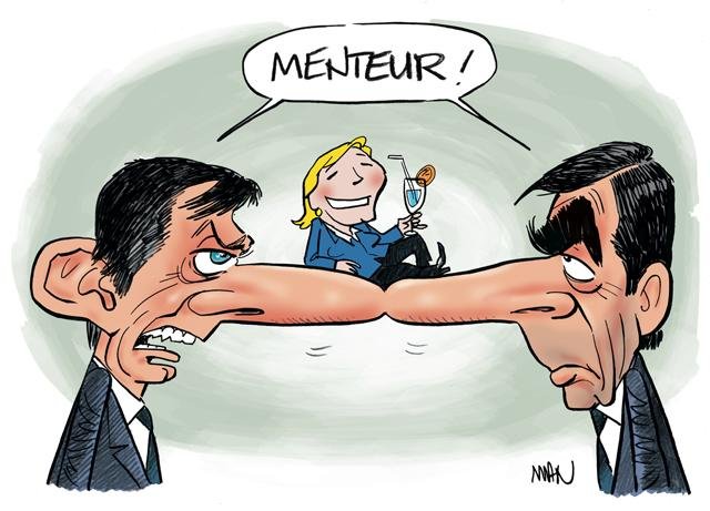 Dessin de presse : Menteur(s) presse : Menteur(s)