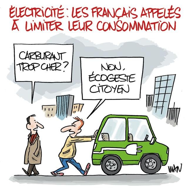 Dessin de presse : Ecogeste presse : Ecogeste