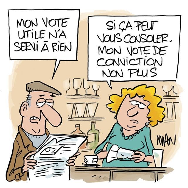 Dessin de presse : Conviction presse : Conviction