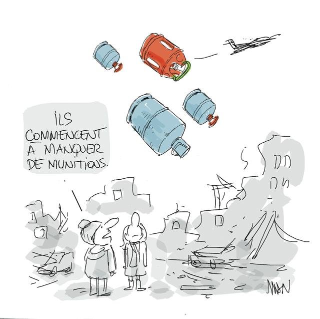 Dessin de presse : Gaz russe presse : Gaz russe