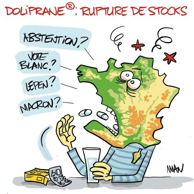 Dessin de presse : Doliprane presse : Doliprane