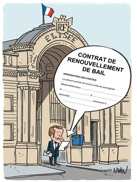 Dessin de presse : Bail presse : Bail