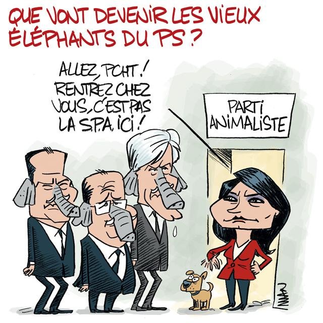 Dessin de presse : Éléphants presse : Éléphants