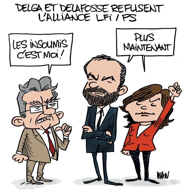 Dessin de presse : Insoumis presse : Insoumis
