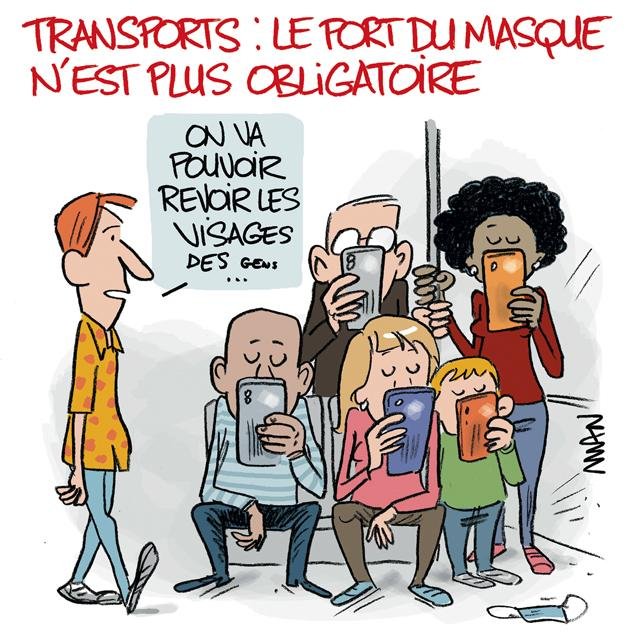 Dessin de presse : Bas les masques presse : Bas les masques