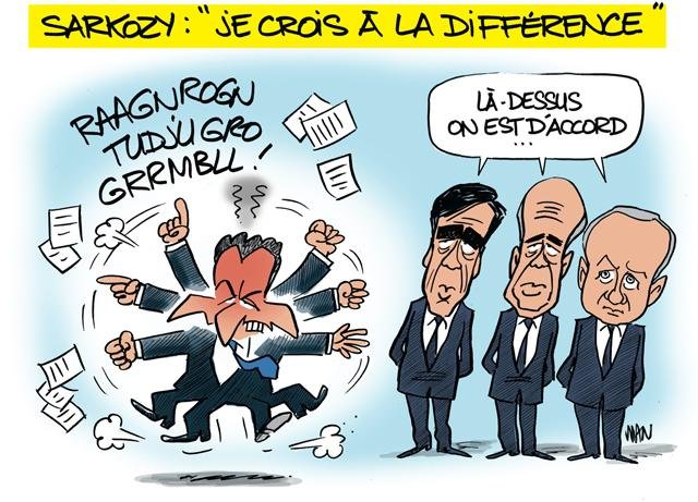 Dessin de presse : Différence presse : Différence