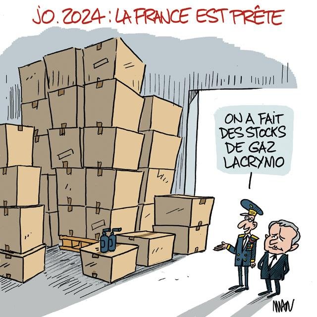 Dessin de presse : Lacrymo presse : Lacrymo