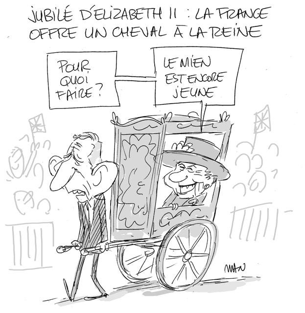 Dessin de presse : Jubilé presse : Jubilé