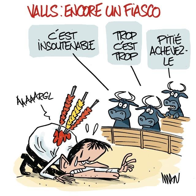 Dessin de presse : Fiasco presse : Fiasco