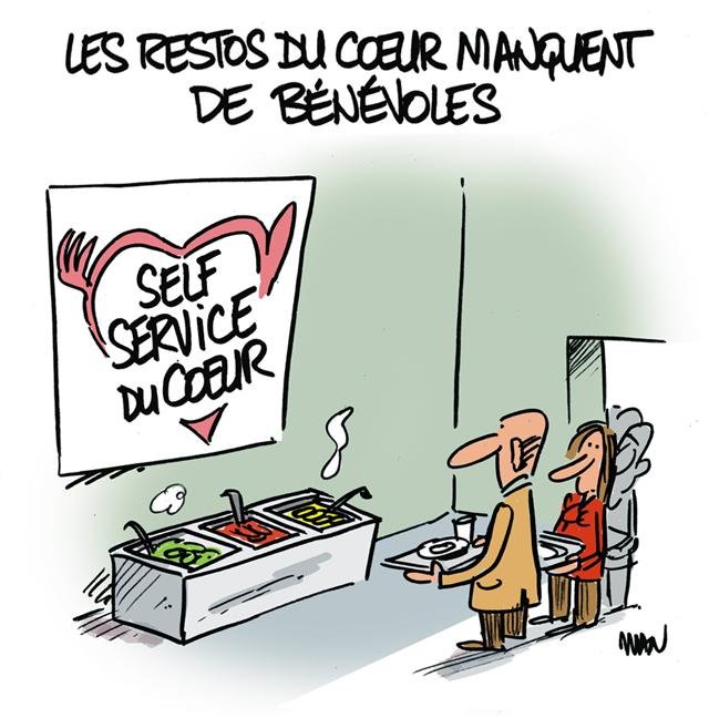 Dessin de presse : Self presse : Self