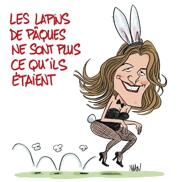Dessin de presse : Lapin de Paques presse : Lapin de Paques
