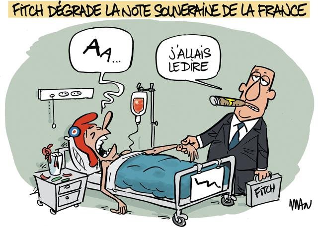 Dessin de presse : Fitch le camp presse : Fitch le camp