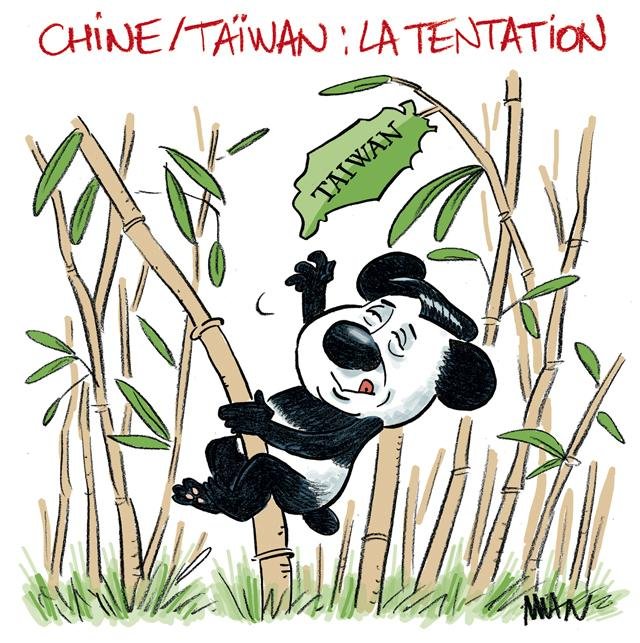 Dessin de presse : Chine/Taiwan presse : Chine/Taiwan