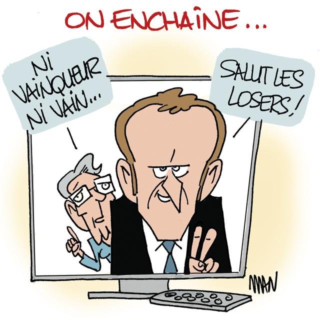 Dessin de presse : Vaincus presse : Vaincus