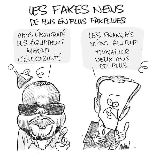Dessin de presse : Gims et Manu presse : Gims et Manu