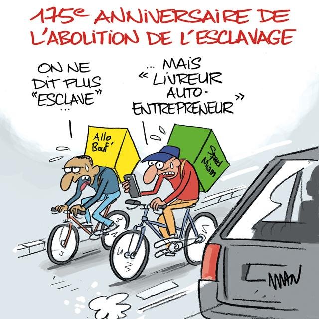 Dessin de presse : Esclaves presse : Esclaves