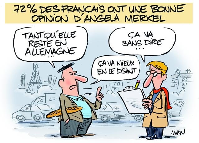Dessin de presse : Angela si presse : Angela si