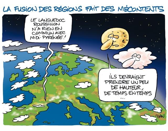 Dessin de presse : Fusion presse : Fusion