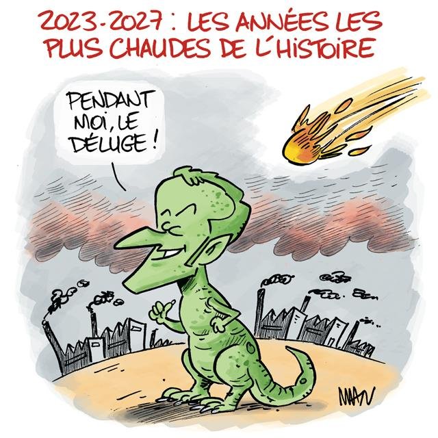 Dessin de presse : Chaudes années presse : Chaudes années