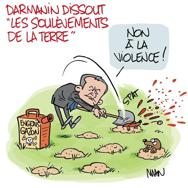 Dessin de presse : Pas taupe presse : Pas taupe