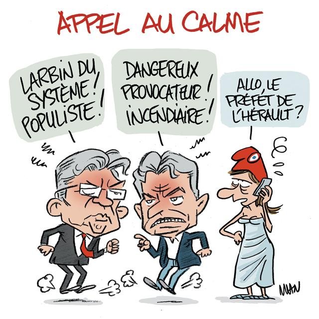 Dessin de presse : Calme presse : Calme