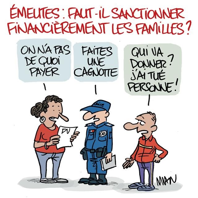 Dessin de presse : Amende presse : Amende