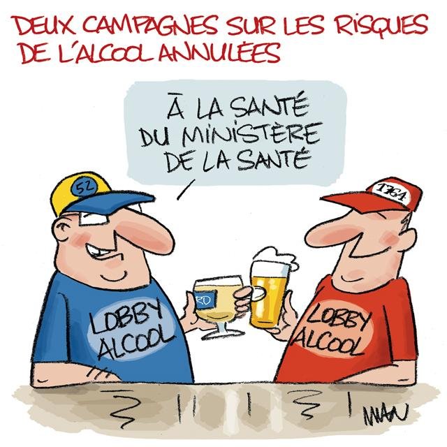 Dessin de presse : Alcool presse : Alcool