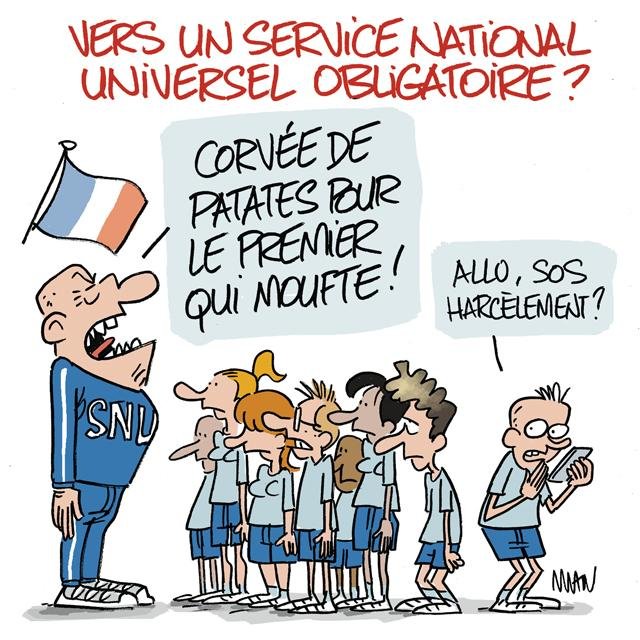 Dessin de presse : SNU presse : SNU