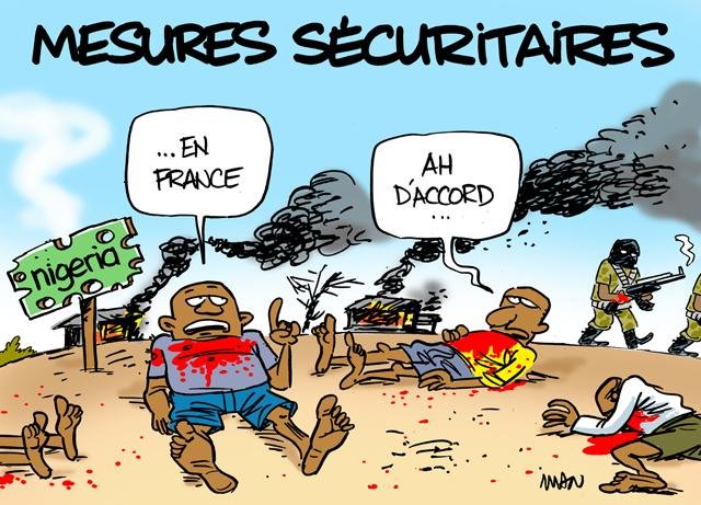 Dessin de presse : Nigeria presse : Nigeria