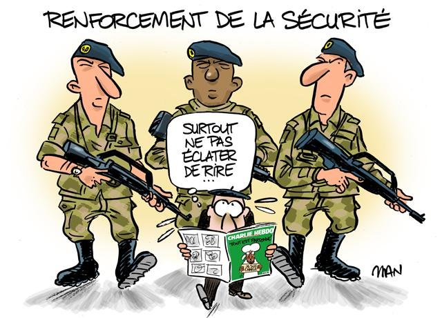 Dessin de presse : Renforcement presse : Renforcement