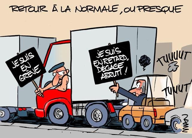 Dessin de presse : Normale? presse : Normale?