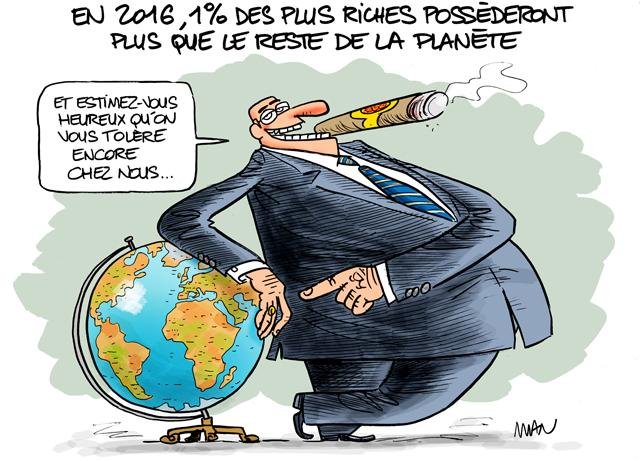 Dessin de presse : Riches presse : Riches