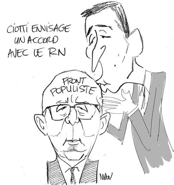 Dessin de presse : Front populiste presse : Front populiste