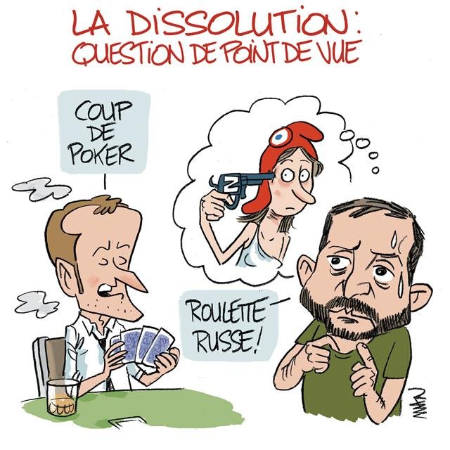 Dessin de presse : Poker presse : Poker