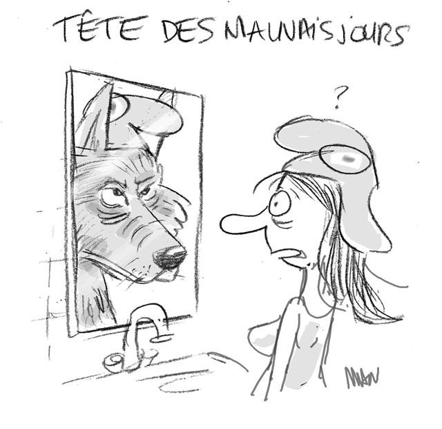 Dessin de presse : Cheloup pour l'homme presse : Cheloup pour l'homme
