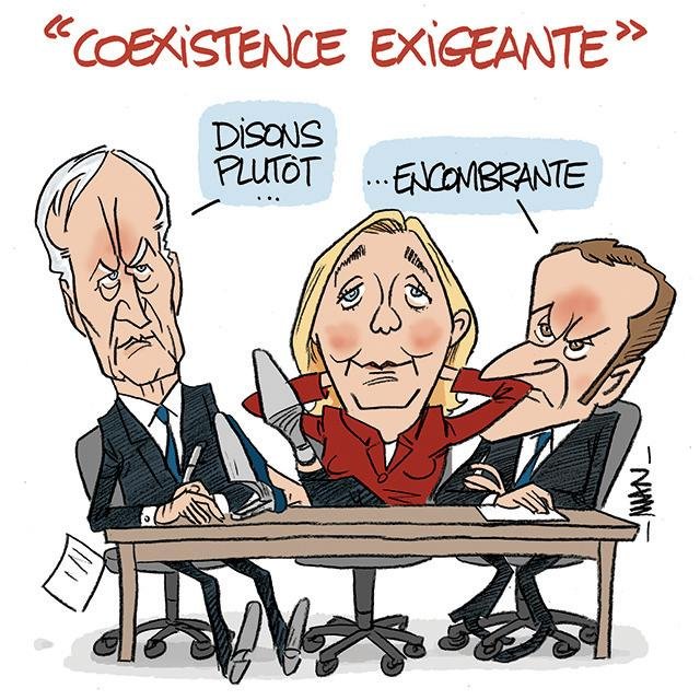 Dessin de presse : Coexistence presse : Coexistence