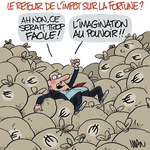 Dessin de presse : ISF le retour? presse : ISF le retour?
