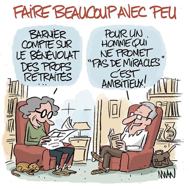 Dessin de presse : Bénévolat presse : Bénévolat