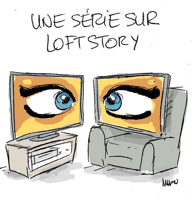 Dessin de presse : Loft Story presse : Loft Story